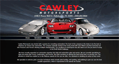 Desktop Screenshot of cawleymotorsports.com